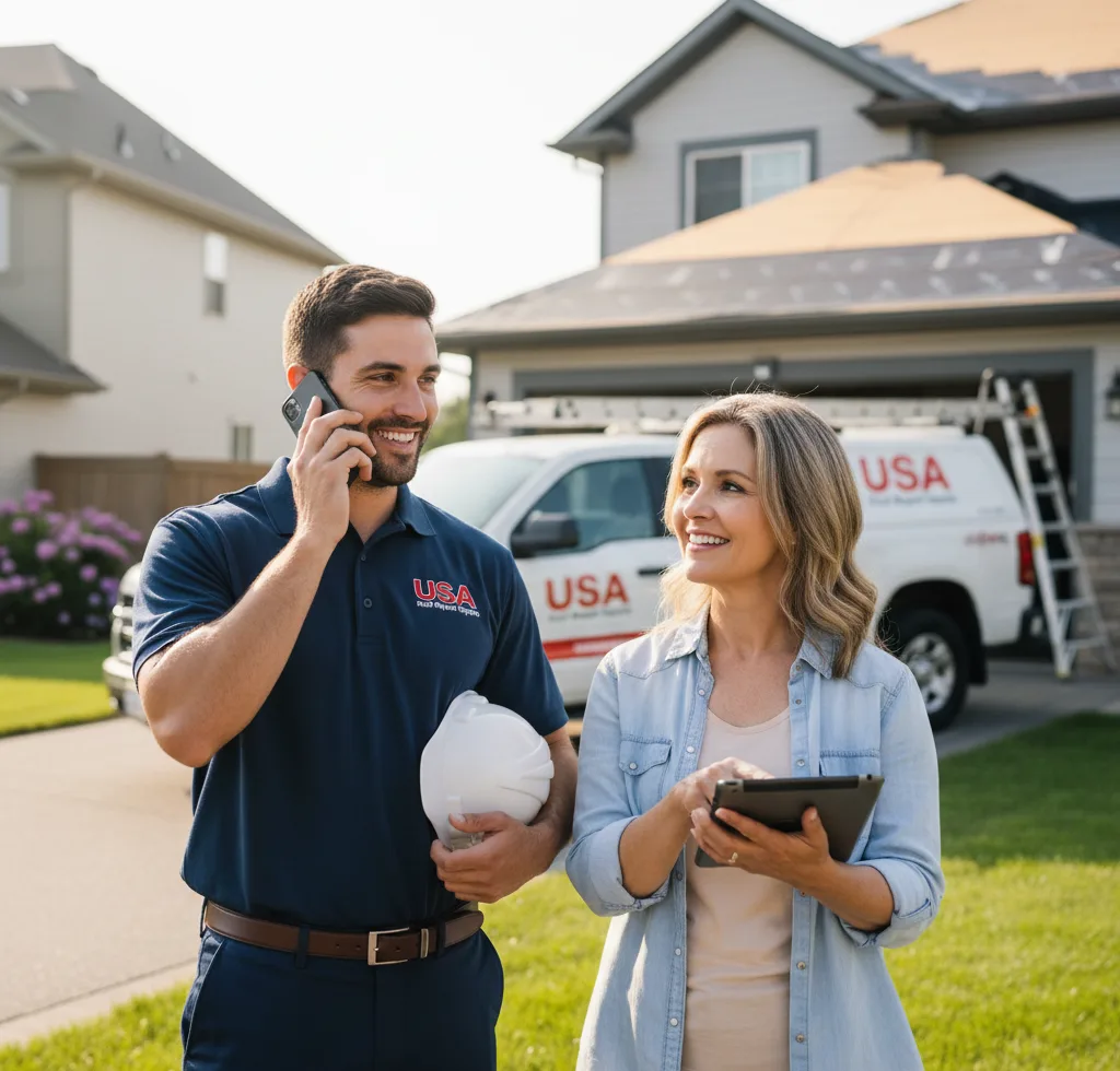USA Roof Repair Experts customer support in Spartanburg